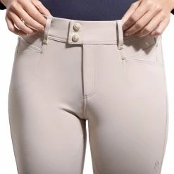 Samshield Women's Ambre Knee Grip Breeches -Farm House Tack Sales Shop samshield fw21 ambre KG D1 sand champagne 8090 scaledcopy