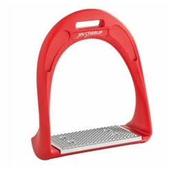 Jin Evol Stirrup Irons 6 Jin Evol Stirrup Irons -Farm House Tack Sales Shop sdog jin stir evol red