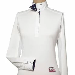 Essex Classics Ladies “Peeps” Talent Yarn Straight Collar Show Shirt