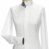 Essex Classics Ladies "Princess Flora" Fitted Style Straight Collar Long Sleeve Show Shirt