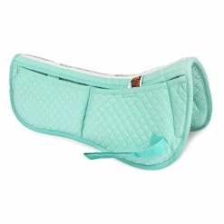 ECP Quilted 4 Pocket Correction Half Pad -Farm House Tack Sales Shop soothingseablue