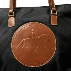 Tucker Tweed Devon Day Bag -Farm House Tack Sales Shop tucker tweed equestrian devon day bag dressage blk chstnut 2