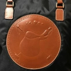 Tucker Tweed Devon Day Bag -Farm House Tack Sales Shop tucker tweed equestrian devon day bag polo blk chstnut 2