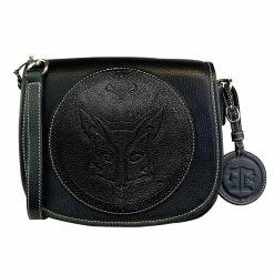 Tucker Tweed Equestrian Camden Crossbody Shoulder Bag -Farm House Tack Sales Shop tucker tweed the camden crossbody foxhunting leather handbags black