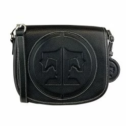 Tucker Tweed Equestrian Camden Crossbody Shoulder Bag -Farm House Tack Sales Shop tucker tweed the camden crossbody signature leather handbags black
