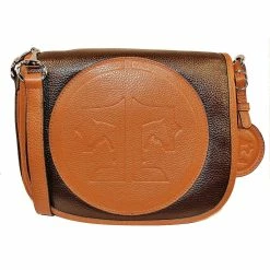 Tucker Tweed Equestrian Camden Crossbody Shoulder Bag -Farm House Tack Sales Shop tucker tweed the camden crossbody signature leather handbags dark chocolate chestnut signature