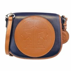 Tucker Tweed Equestrian Camden Crossbody Shoulder Bag -Farm House Tack Sales Shop tucker tweed the camden crossbody signature leather handbags navy chestnut