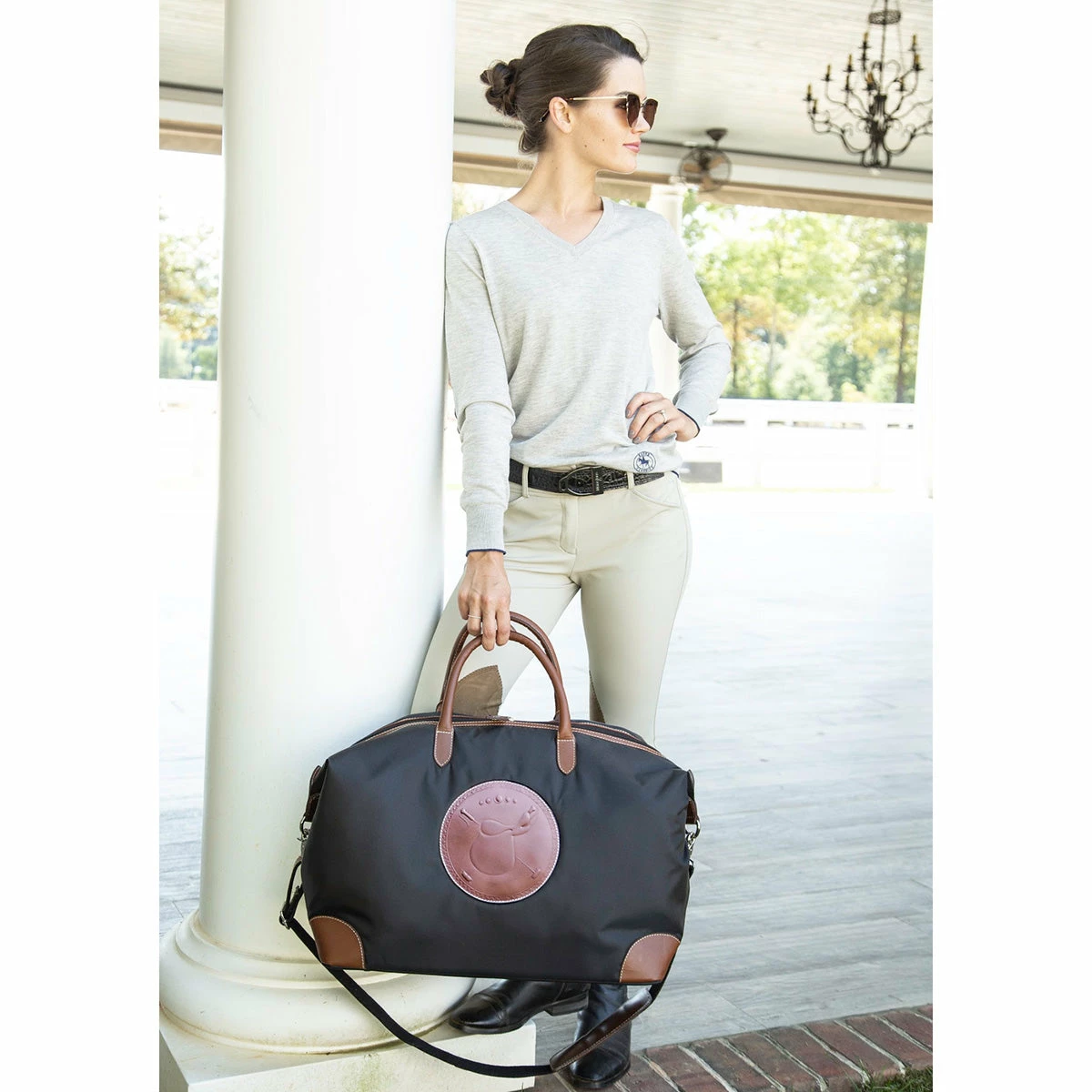 Tucker Tweed Equestrian Tryon Travel Overnight Bag 21 Tucker Tweed Equestrian Tryon Travel Overnight Bag - Image 21