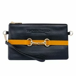 Tucker Tweed Equestrian Wellington Wristlet 30 Tucker Tweed Equestrian Wellington Wristlet -Farm House Tack Sales Shop tucker tweed the wellington wristlet leather handbags black gold scad copy
