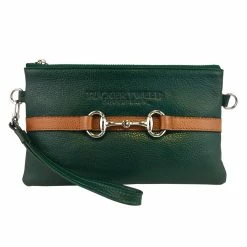 Tucker Tweed Equestrian Wellington Wristlet 34 Tucker Tweed Equestrian Wellington Wristlet -Farm House Tack Sales Shop tucker tweed the wellington wristlet leather handbags hunter green chestnut