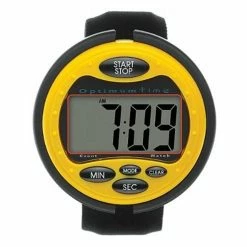 Optimum Time Event Watch -Farm House Tack Sales Shop yellowwatach